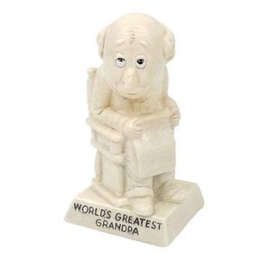 W R Berries Worlds Greatest Grandpa Figurine 1970